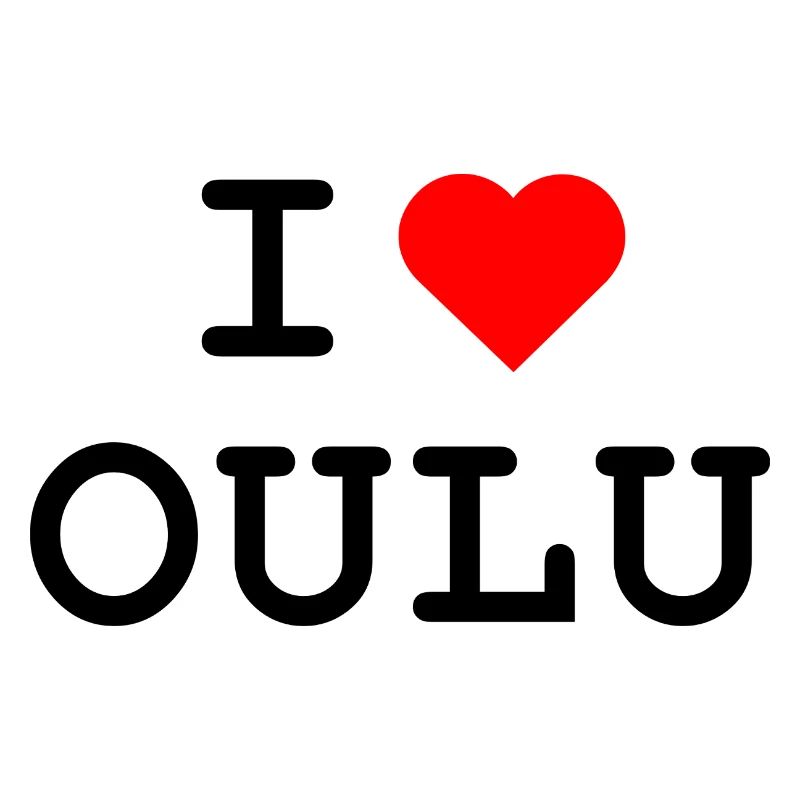 Ich liebe Oulu - I love Oulu