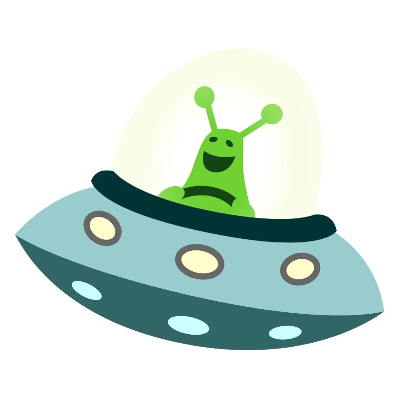 Un extraterrestre dans l’OVNI
