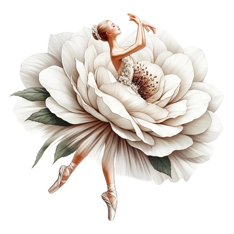 Ballet dancer with tutu