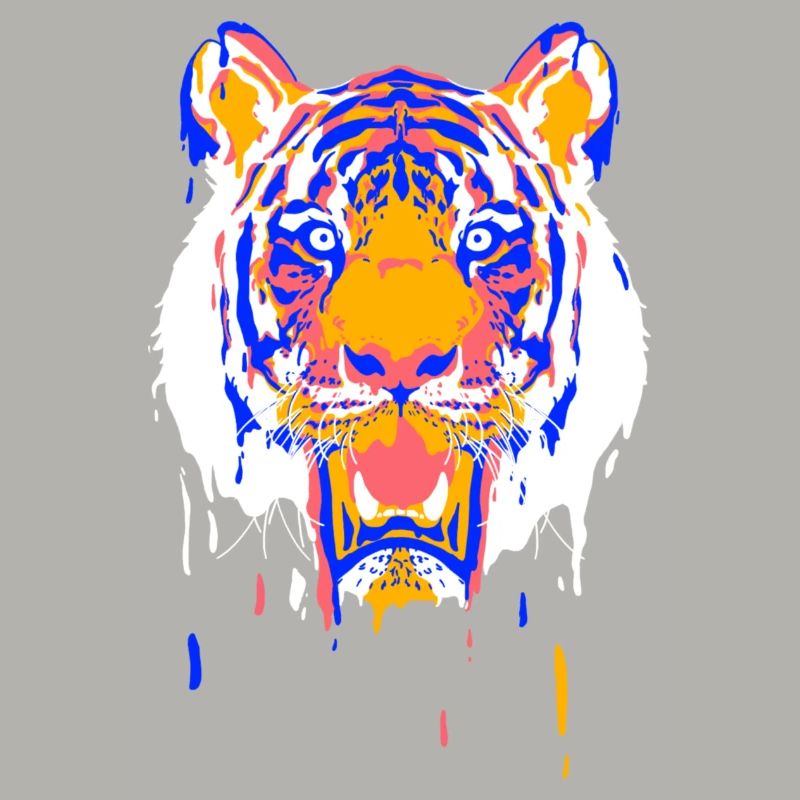 Paint tiger