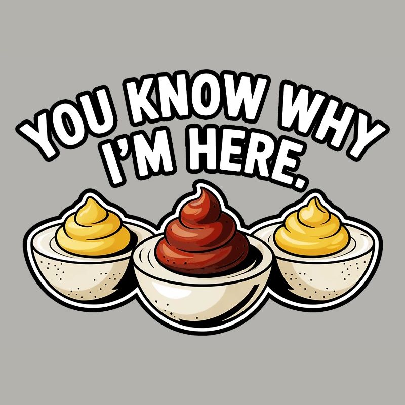 Deviled Egg Lover Chemise de nourriture drôle