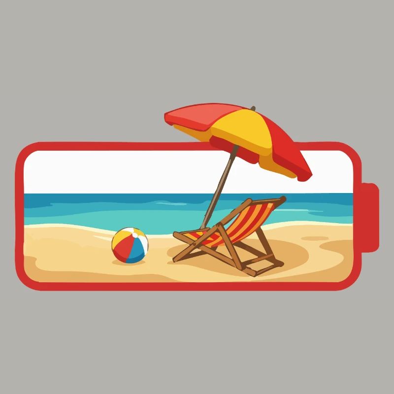 Sommer-Strandschirmstuhl