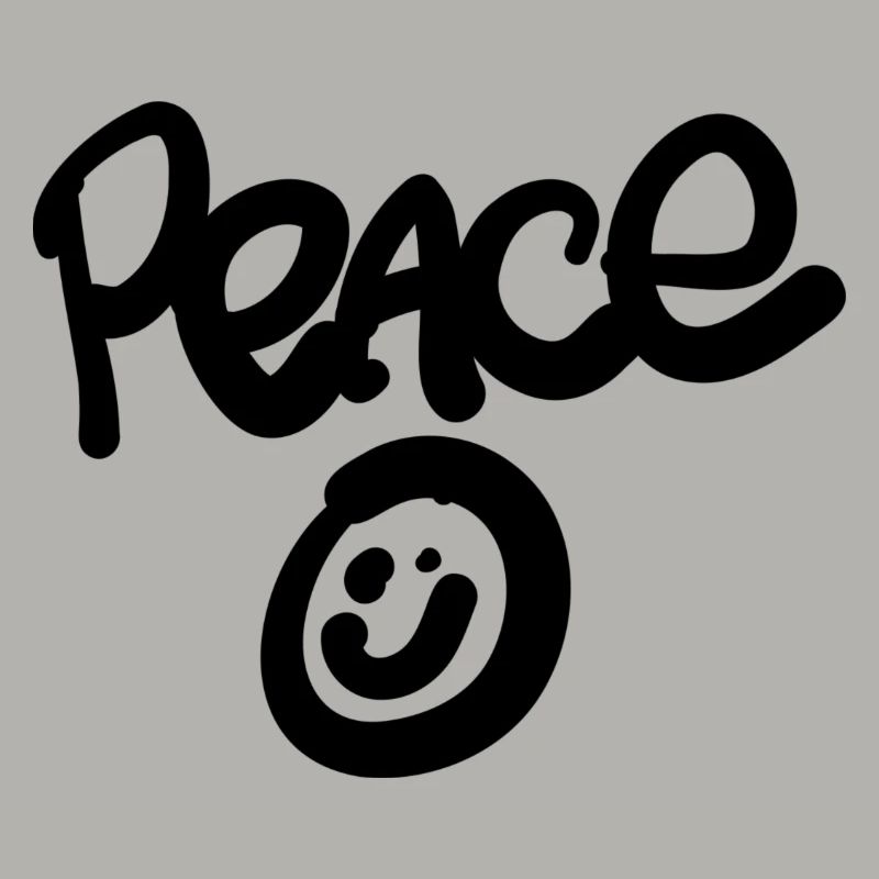 Peace design. Graffiti style