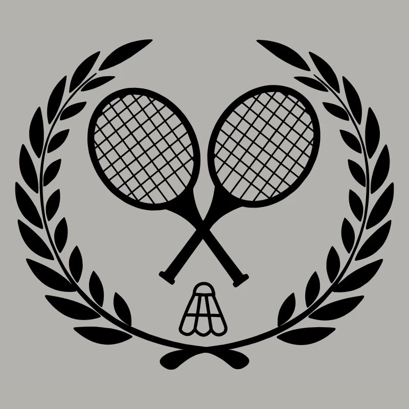 Badmintonschläger und Shooter