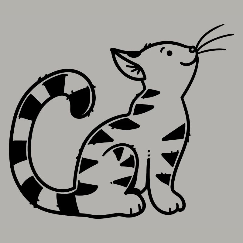 Cartoon Kitten
