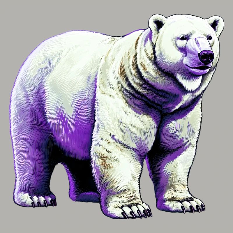 Weißer Eisbär
