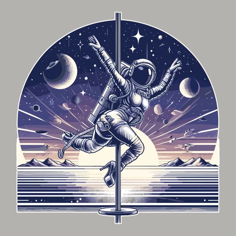 Pole Dance Astronaut Pole Dance Gift