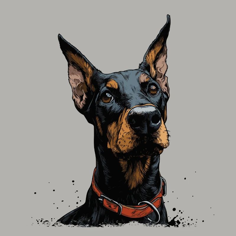 Cooler Dobermann