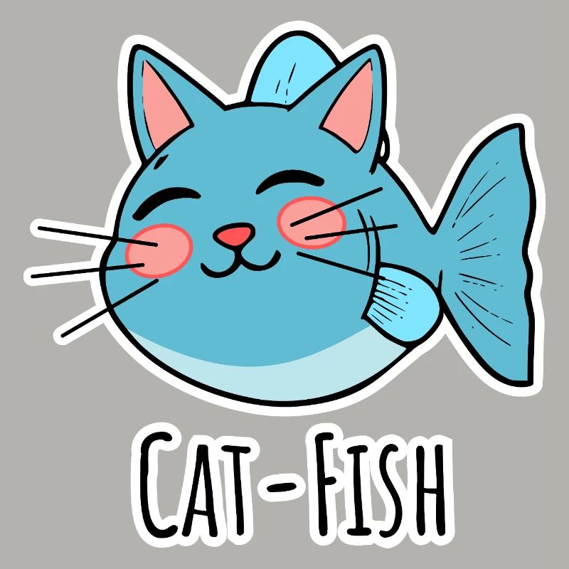 Poisson-chat - mi-chat, mi-poisson ou un poisson-chat !