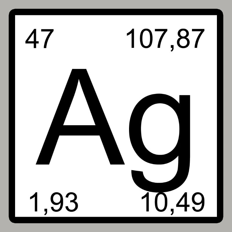 Symbole de période Ag Pression minimale