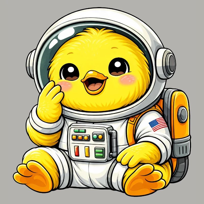 Poulet mignon, Astronaute, Exploratrice de l’Espace