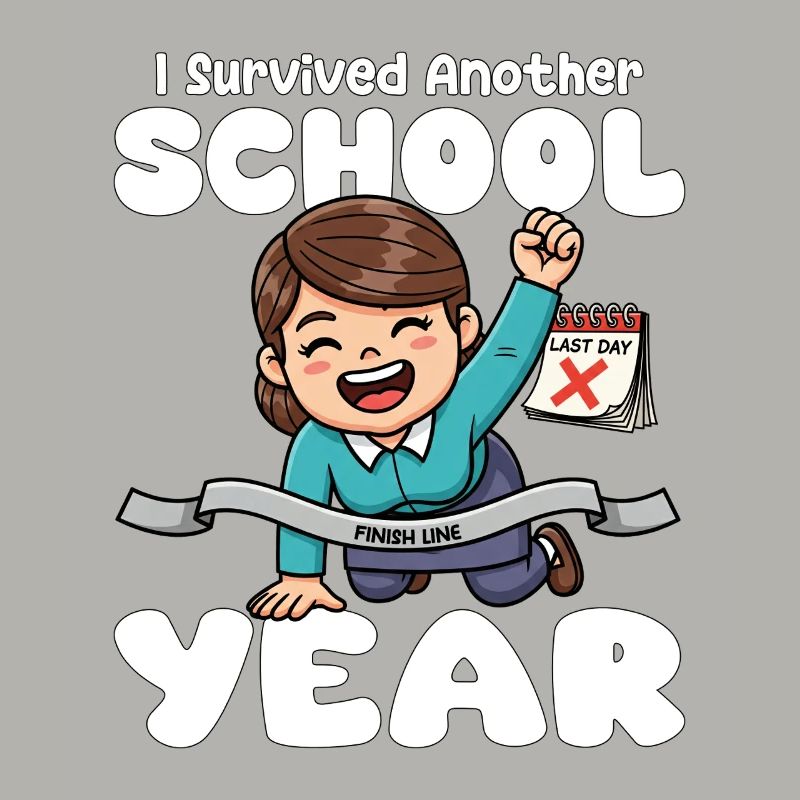 I SURVIVED ANOTHER SCHOOL YEAR - TEACHER GIFT