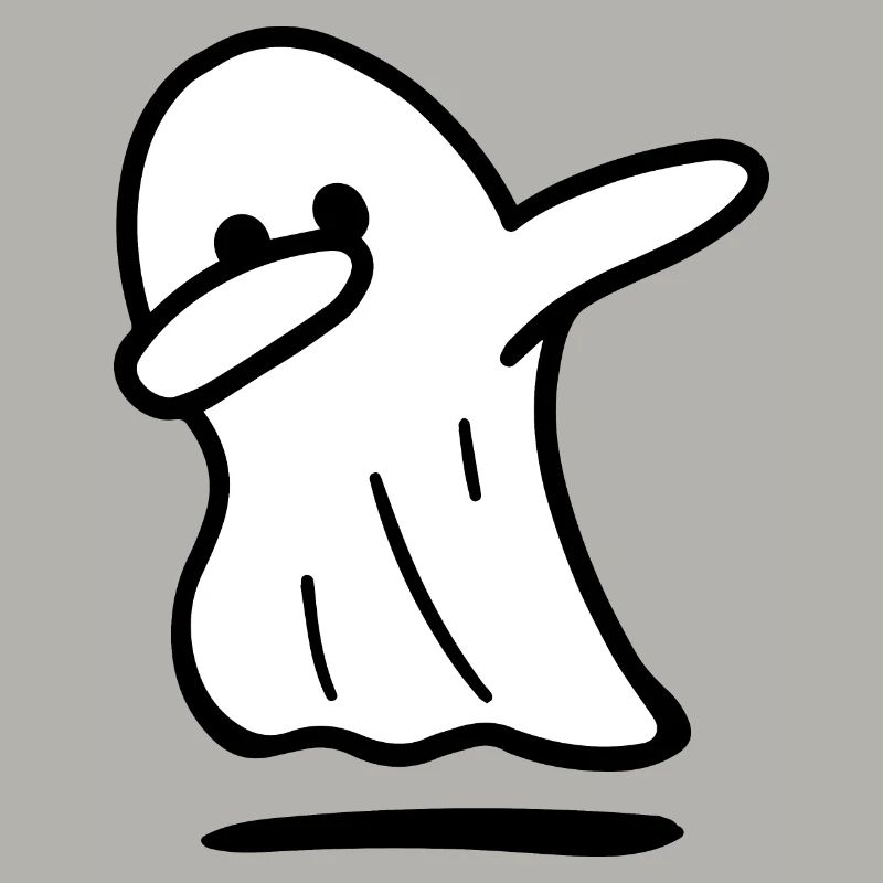 Ghost / Funny ghost / halloween / dabbing ghost