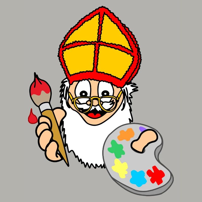 Sinterklaas paint