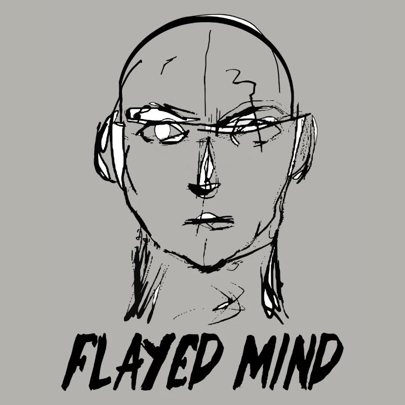 Flayed Mind schwarz