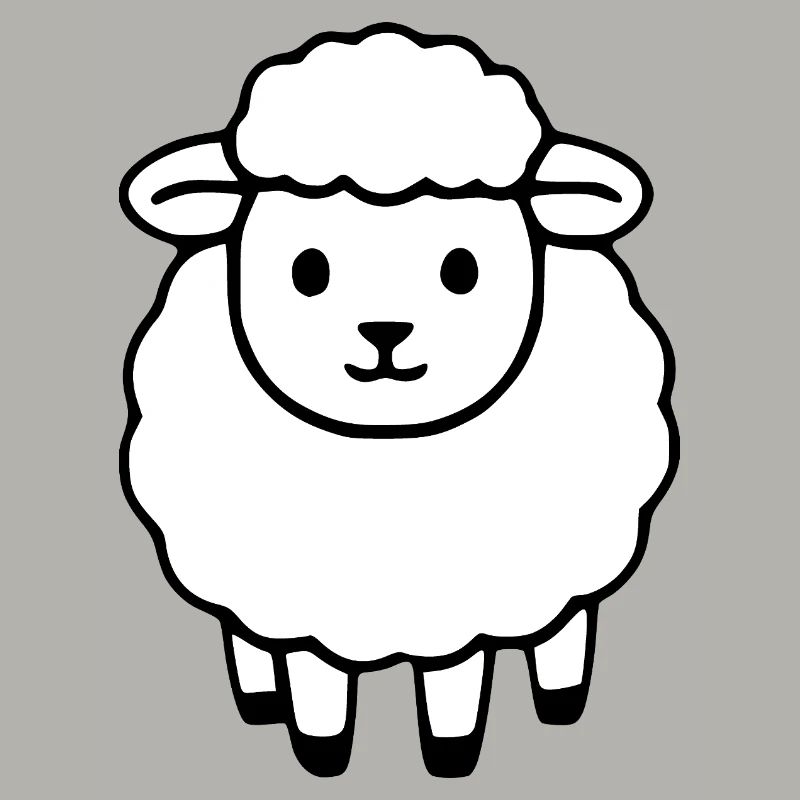 Schaf Schäfchen Lamm