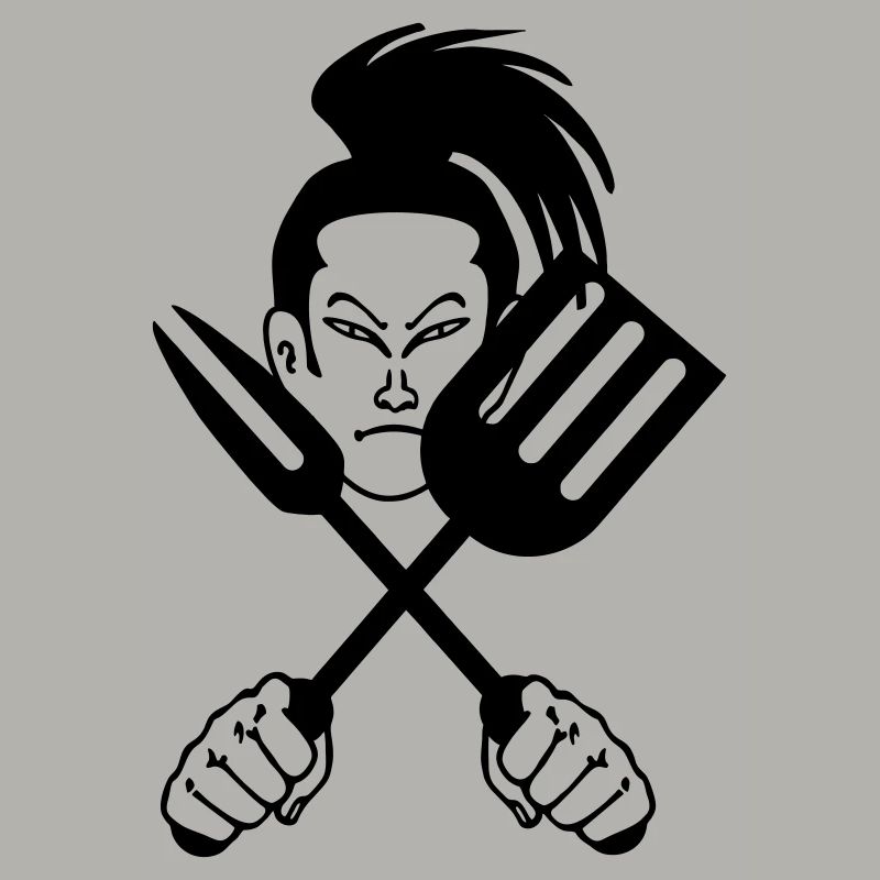 Japanischer Samurai-Koch