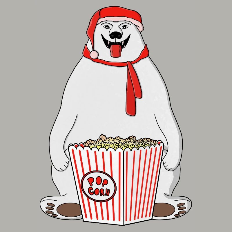 Polar Popcorn Bär Santa