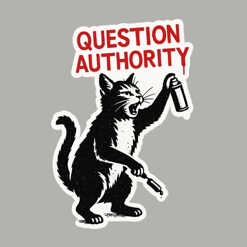 Cat Rebel: Question Authority