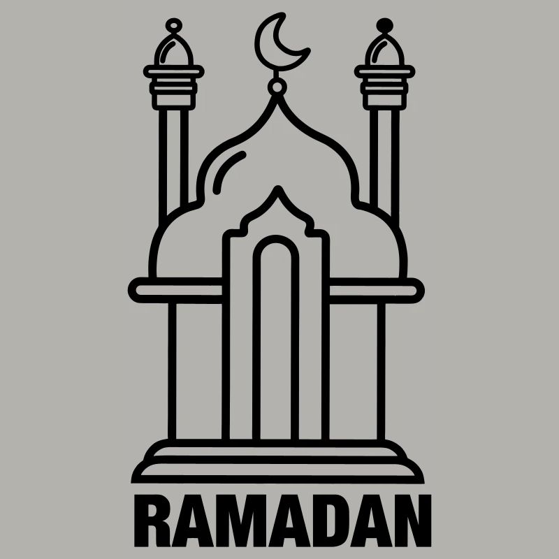 Mosquée du Ramadan transparente
