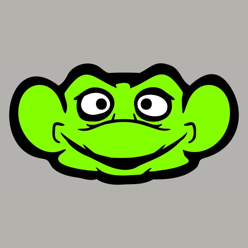 Frog Toad Smiles Funny Comic Happy Cool