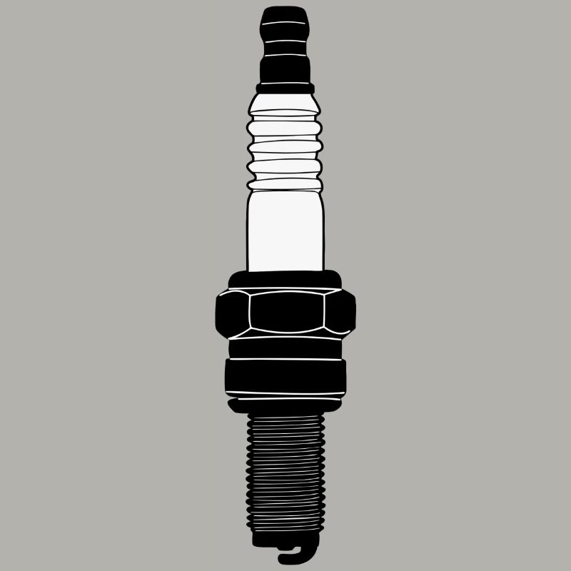 Spark plug filled