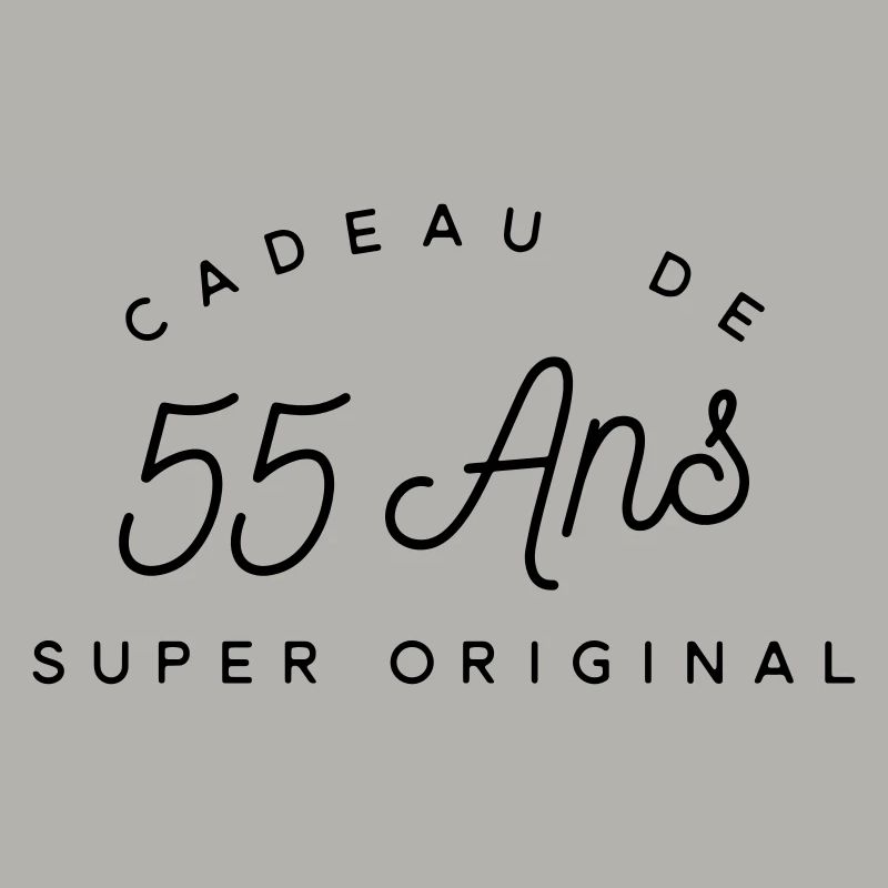 Cadeau 55 ans 