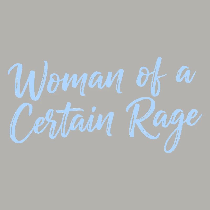 Femme d’une certaine rage Déclaration de design