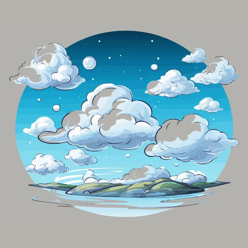 Sky clouds over the Archipelago