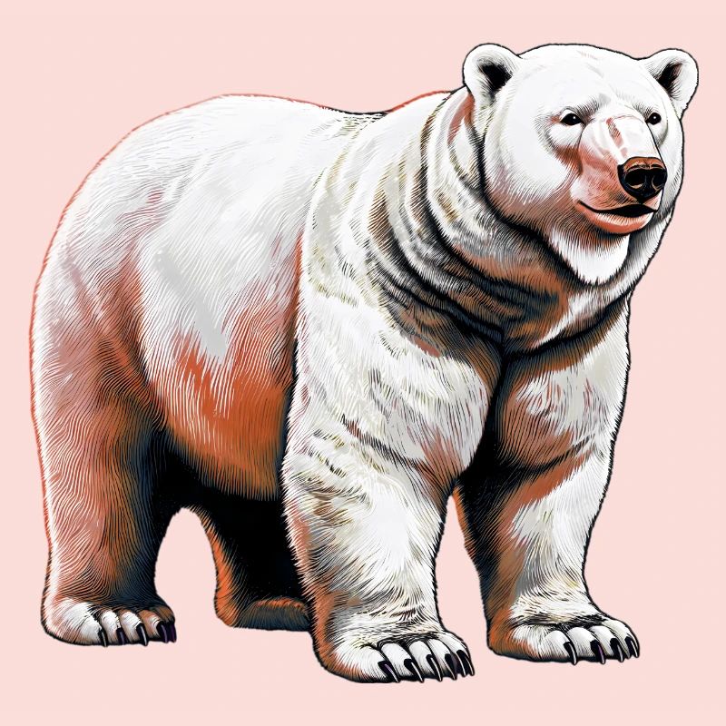 Weißer Eisbär