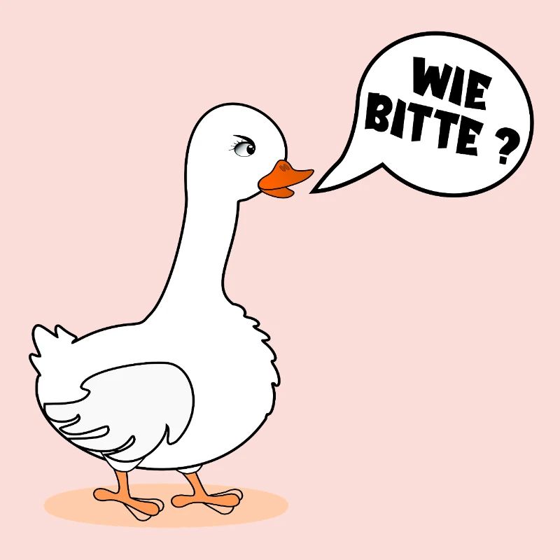 SELBSTBEWUSSTSEIN GANS WIE BITTE