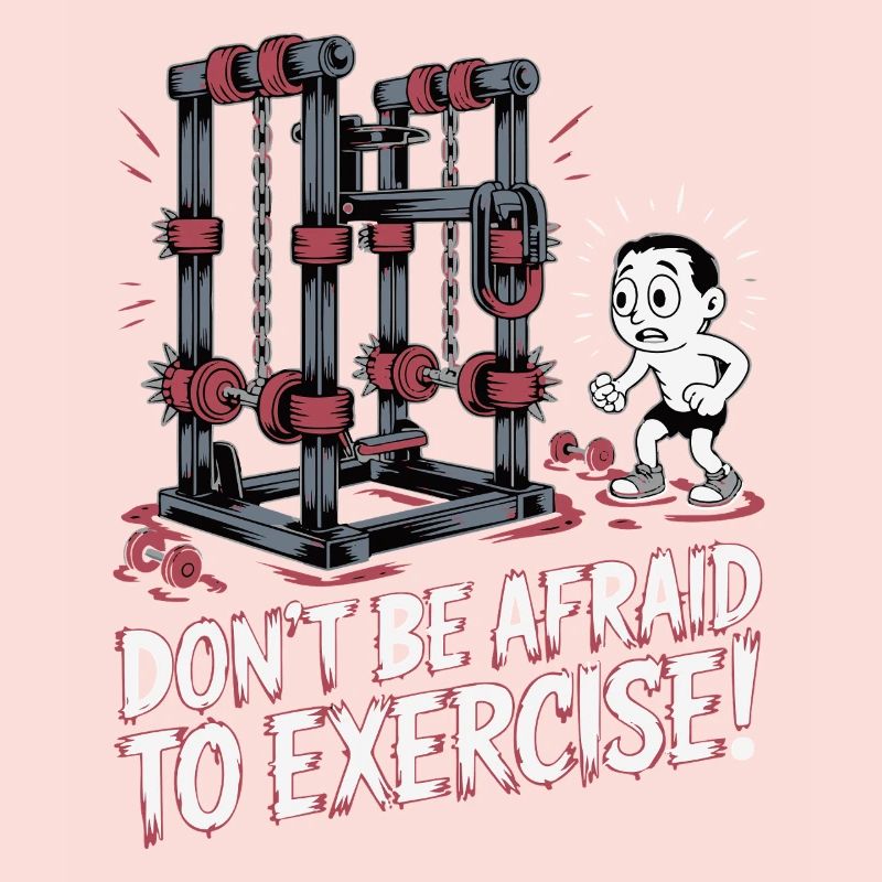 Conception de motivation de remise en forme intrépide