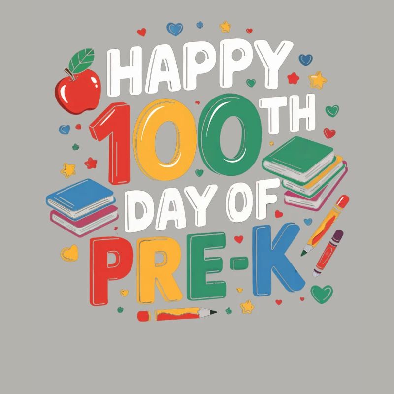 Fröhlicher 100. Tag Vorschule