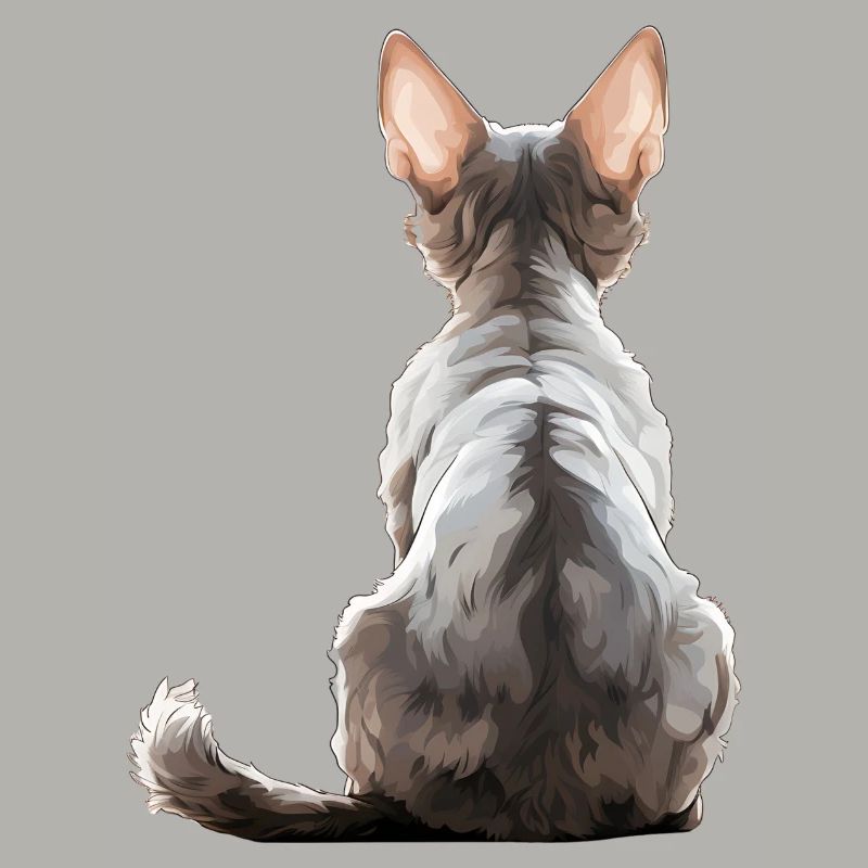 Chat Devon Rex