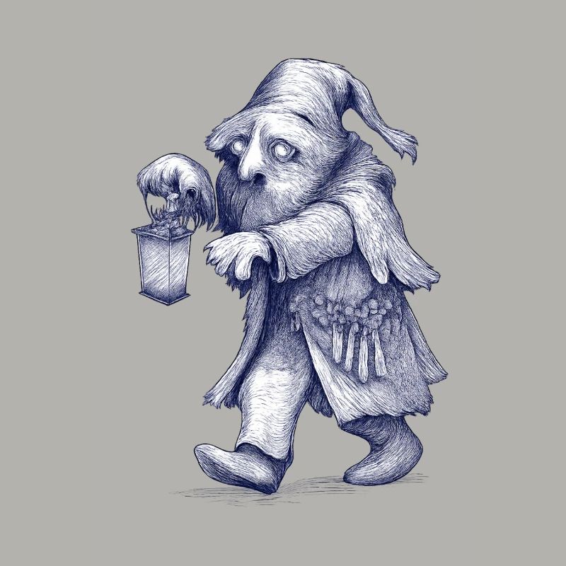 Dwarf | Night walker with lantern
