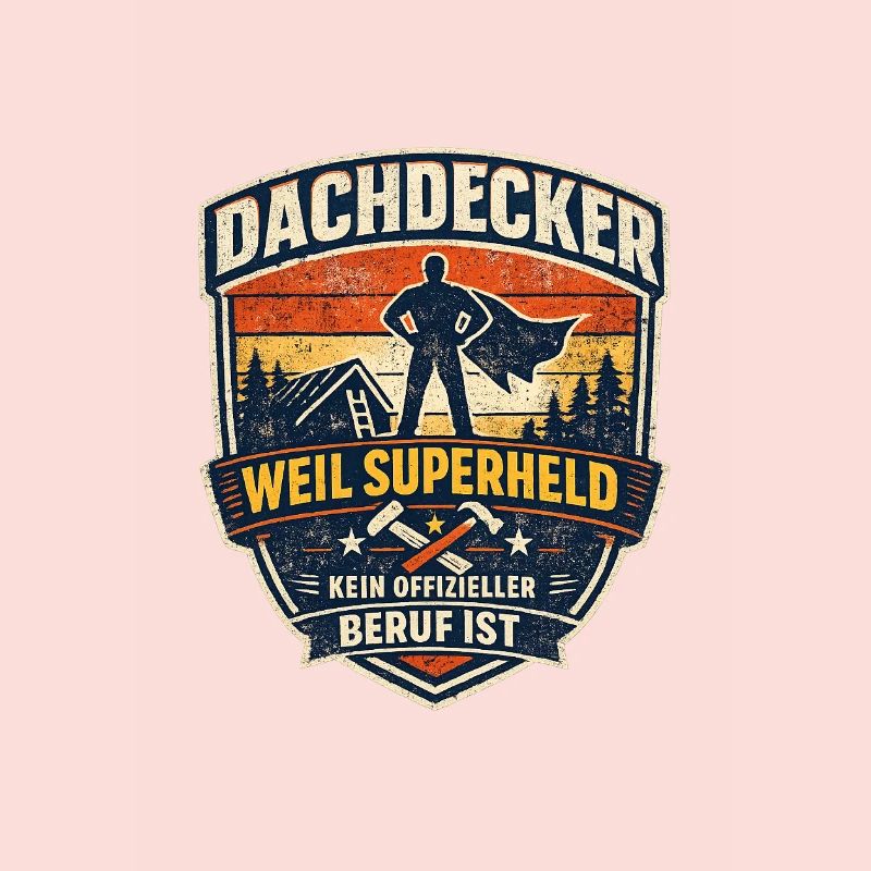 Dachdecker Superheld