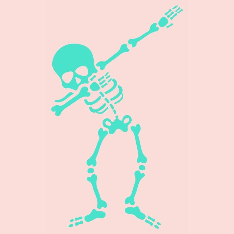 Skelett Dab Dabbing