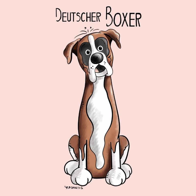 Happy Deutscher Boxer