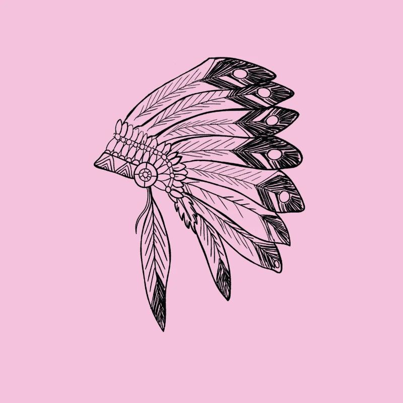 Coiffe Apache Guerrier Indien