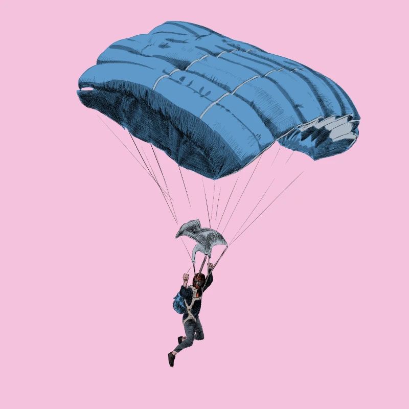 parachuting