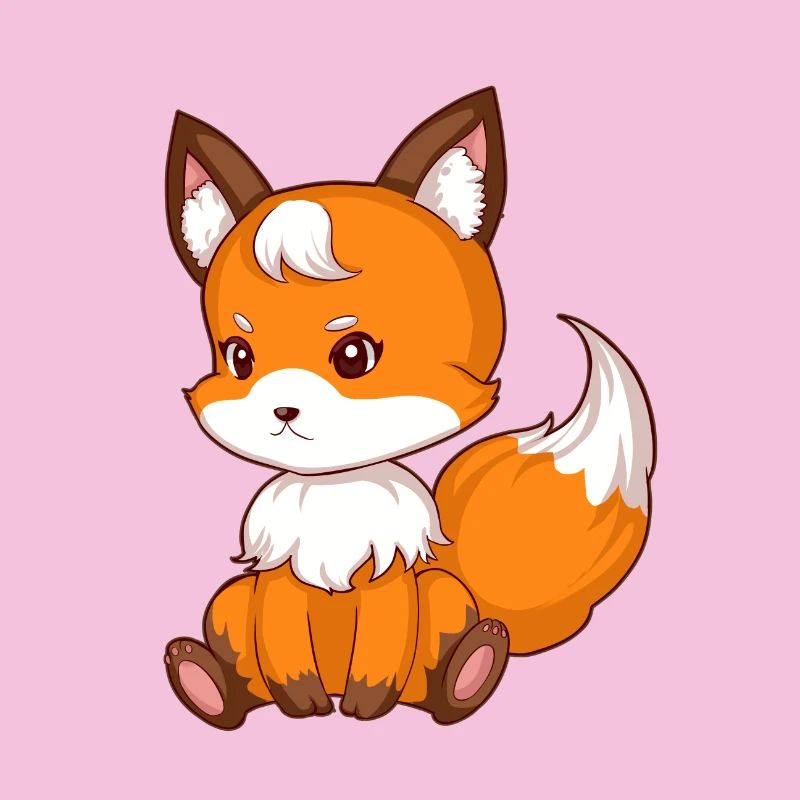 Fuchs assis douce