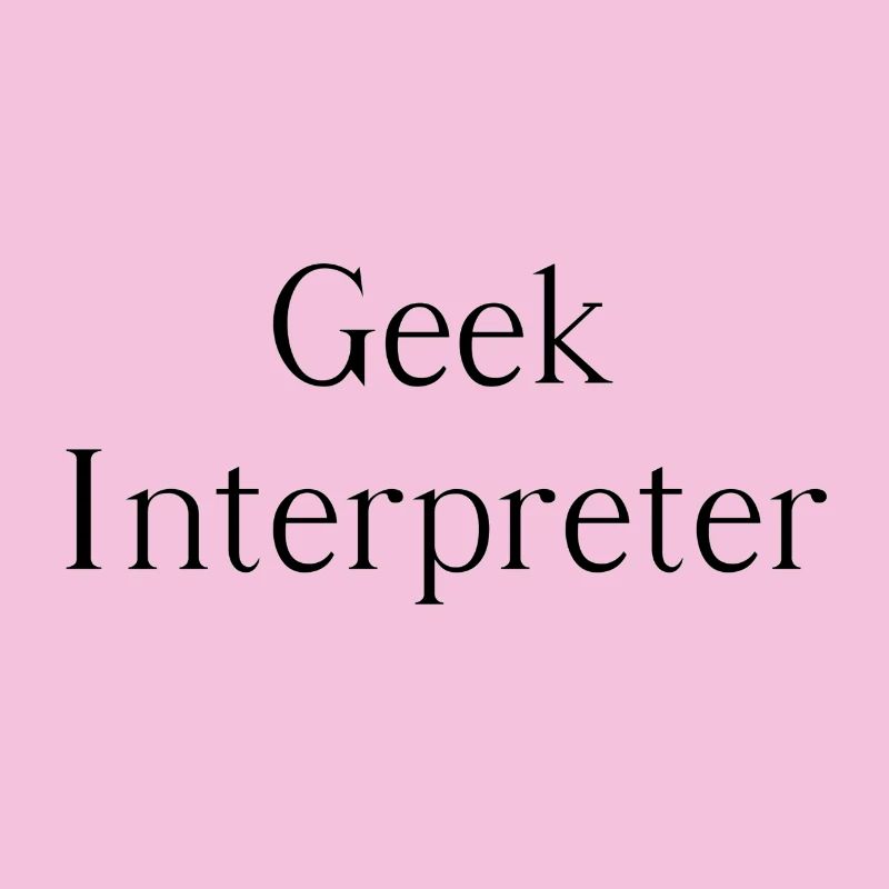 Interprète geek