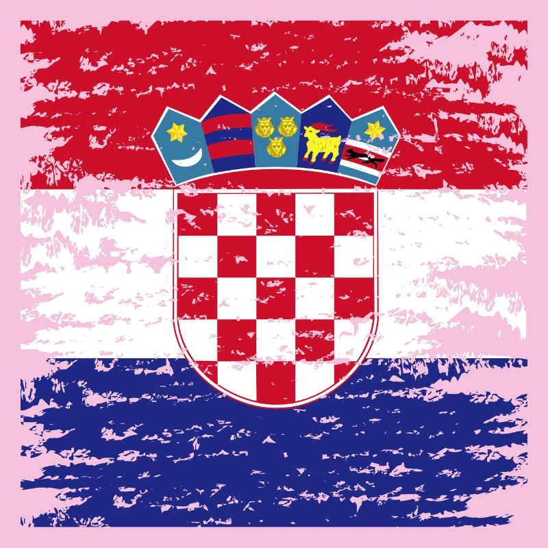 Authentic Croatian Flag Crest
