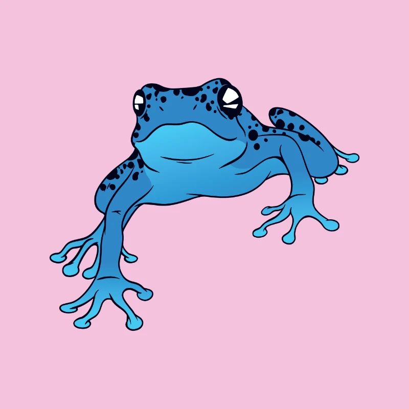 Pfeilgiftfrosch Design / Geschenk