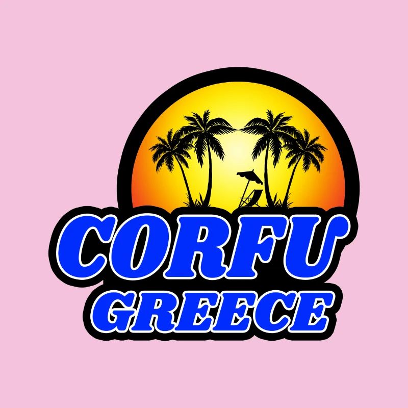 Corfou Grèce design / idée cadeau