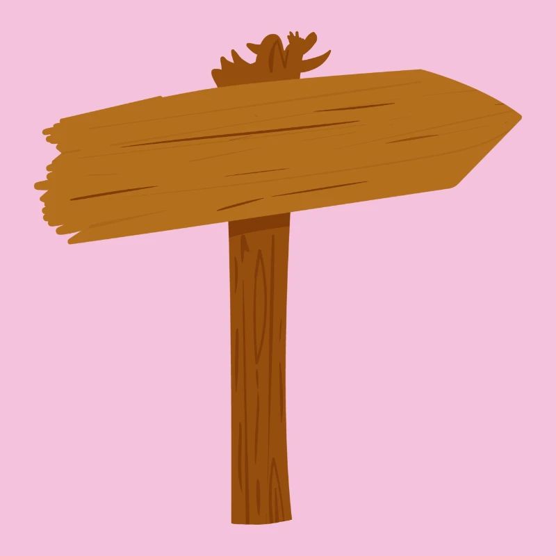Signpost Path Path Direction