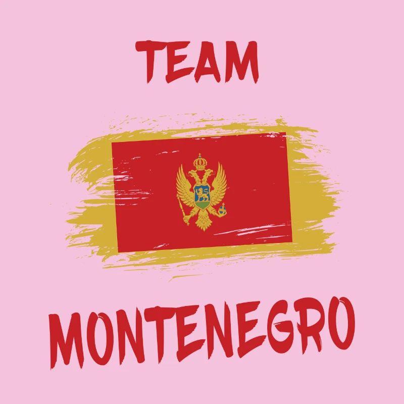 Team Montenegro flags design/gift idea
