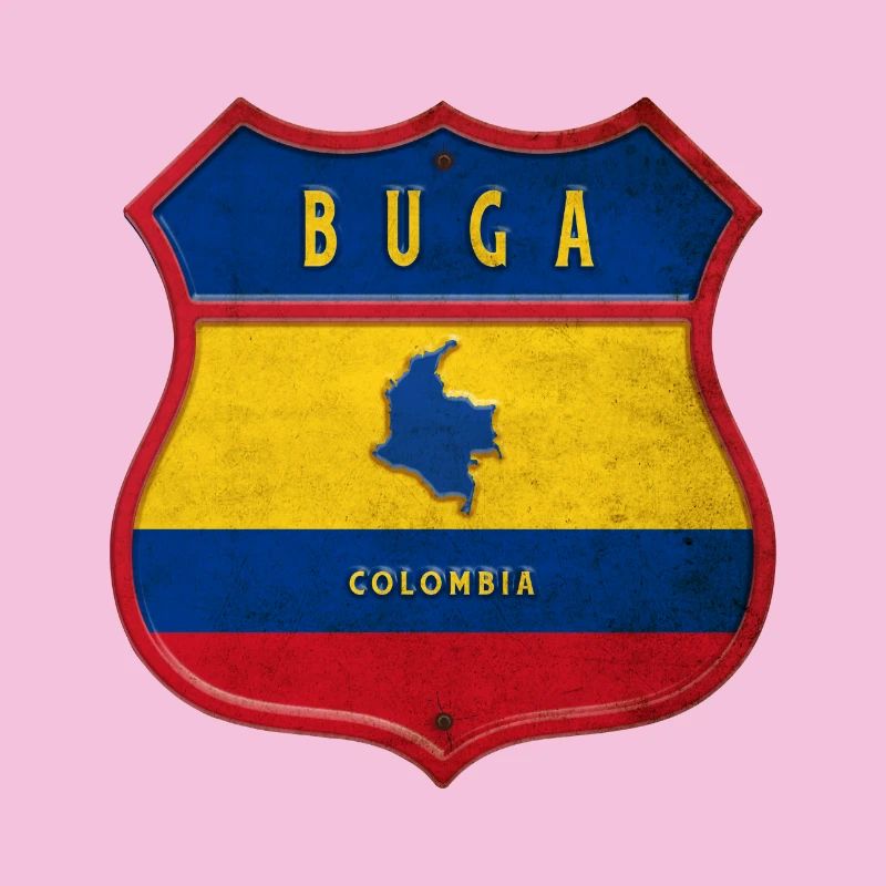 Buga Colombie Conception des armoiries