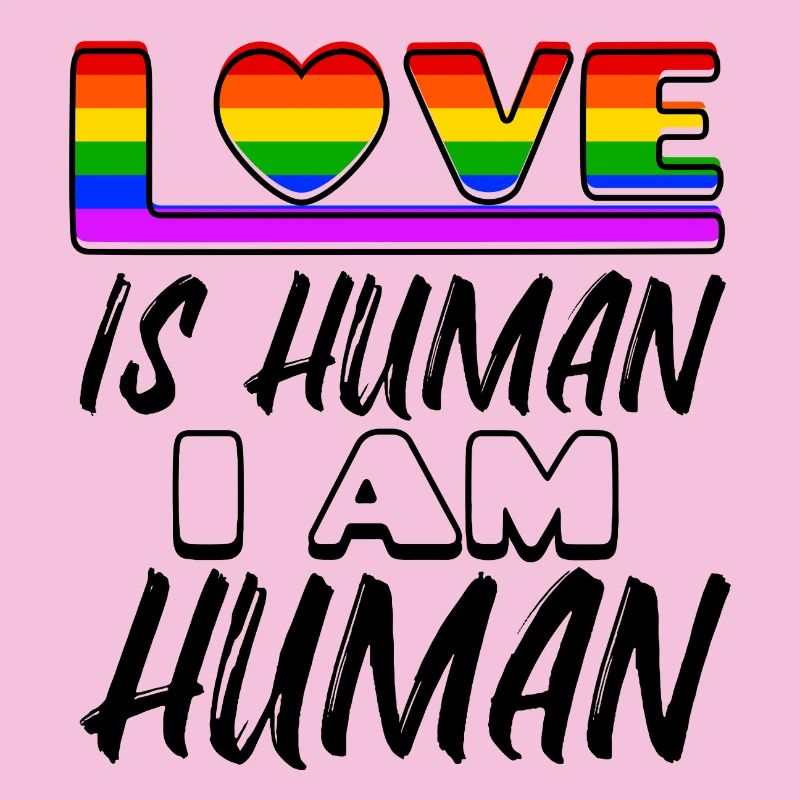Love Rainbow Human Rights Statement Lesbians