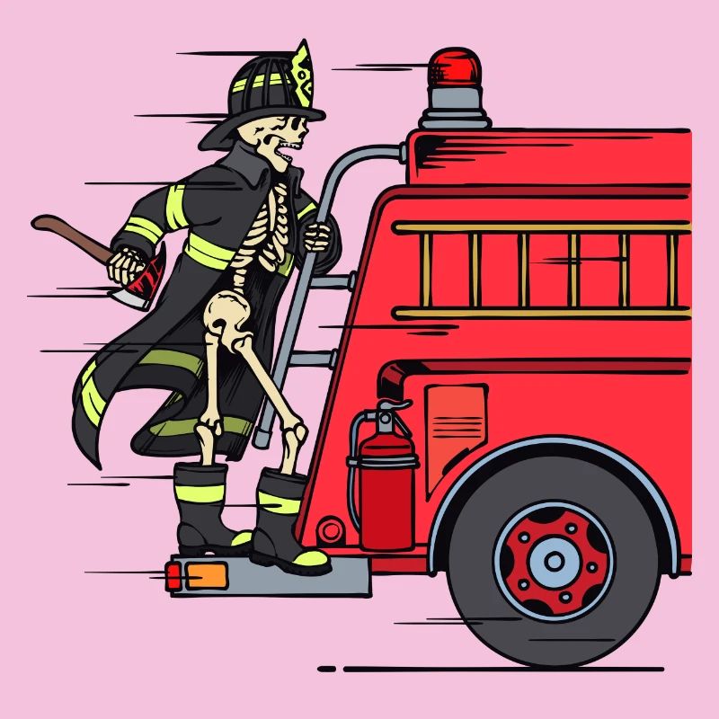 Fire Engine Firefighter Firefighter Rescuer
